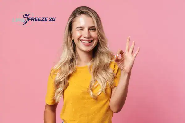 Picture of happy woman after HIFU vaginal tightening Rugby
