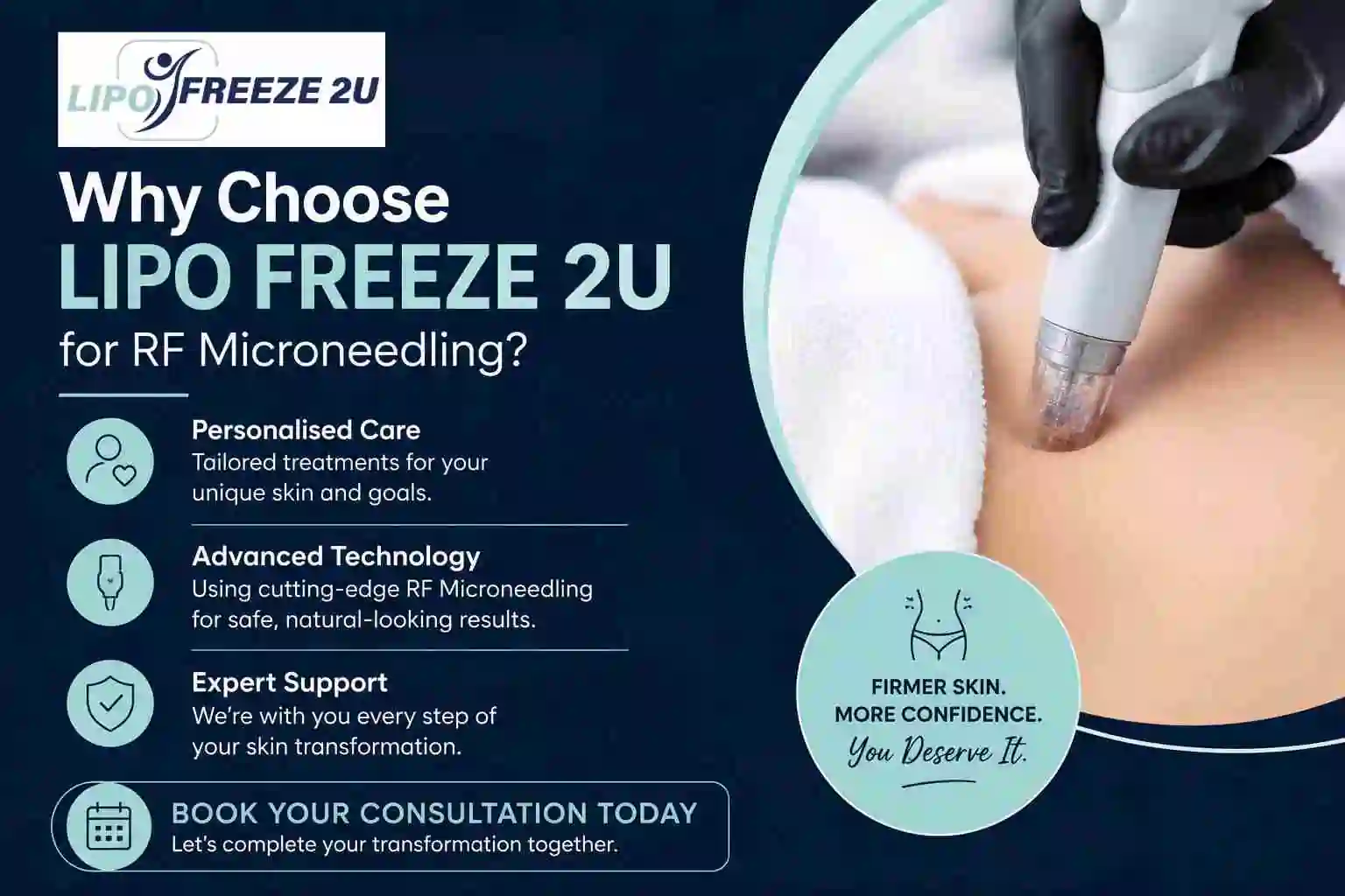 Why Choose LIPO FREEZE 2U for RF Microneedling Rugby?